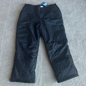 Columbia Black Snow Pants